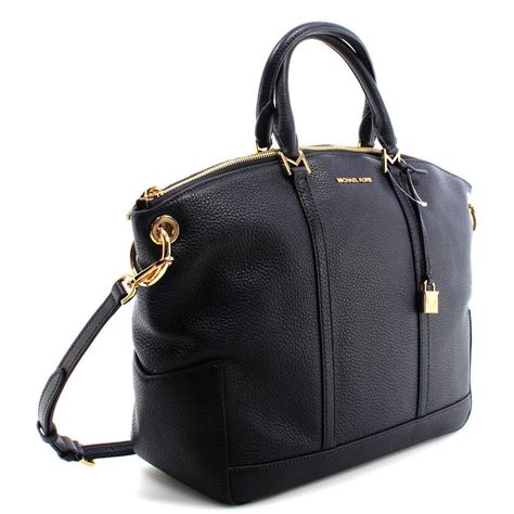 michael kors zip satchel|Michael Kors opened satchel purse.